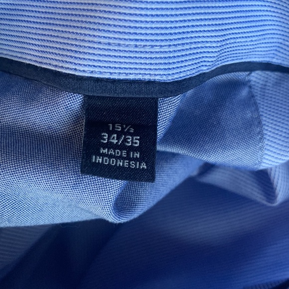 Men’s Tommy Hilfiger 15.5 34/35 Dress Shirt - Picture 5 of 5